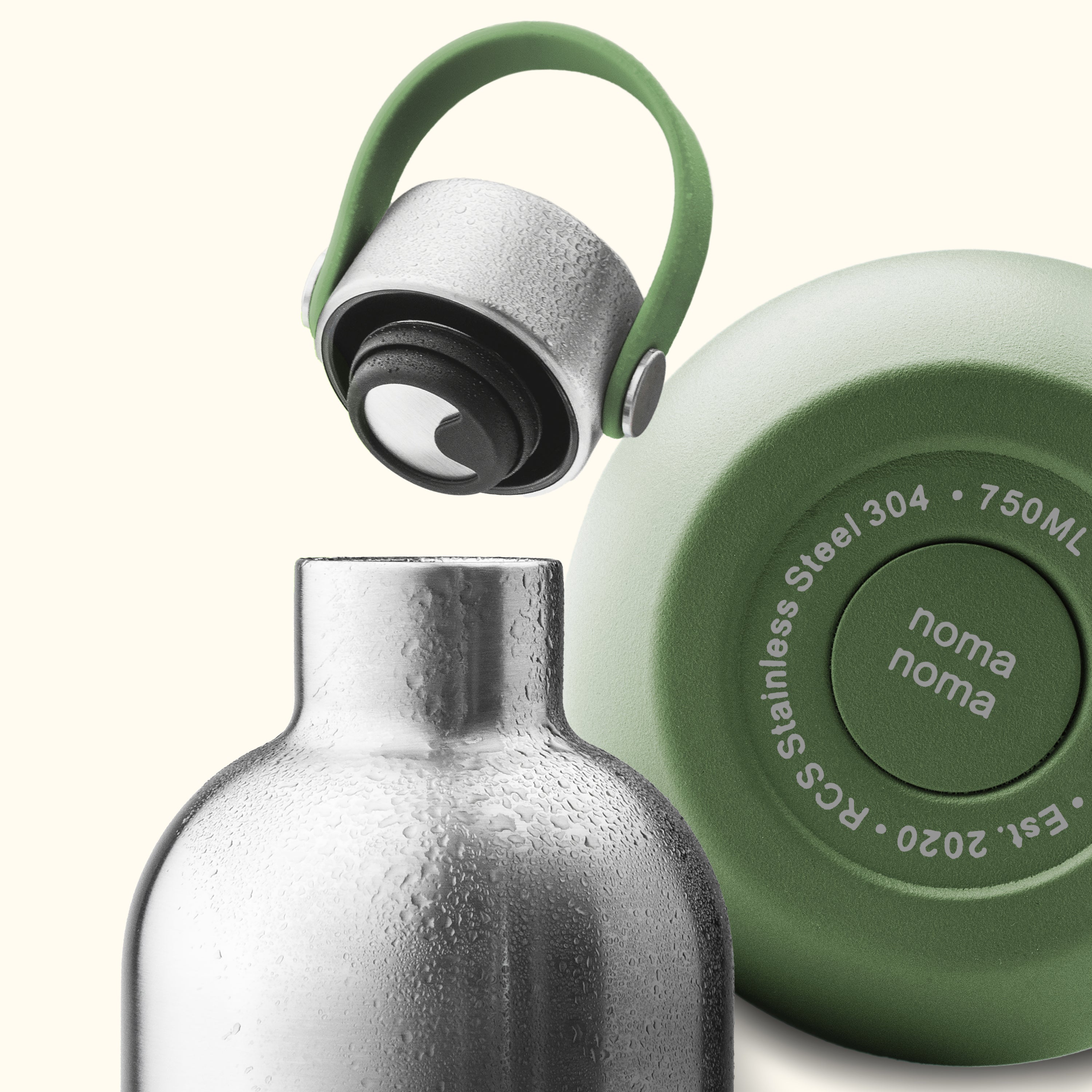 Insulated Bottle 1000 ml Smoothie Green