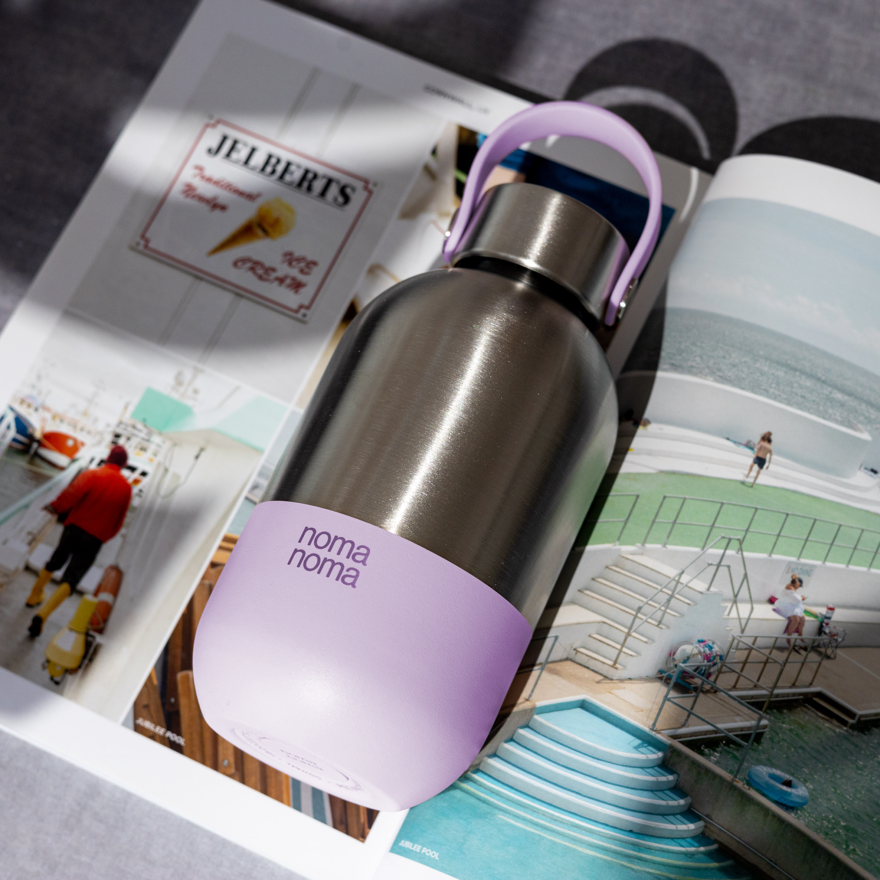 Edelstahl Trinkflasche 500 ml Lavender Purple