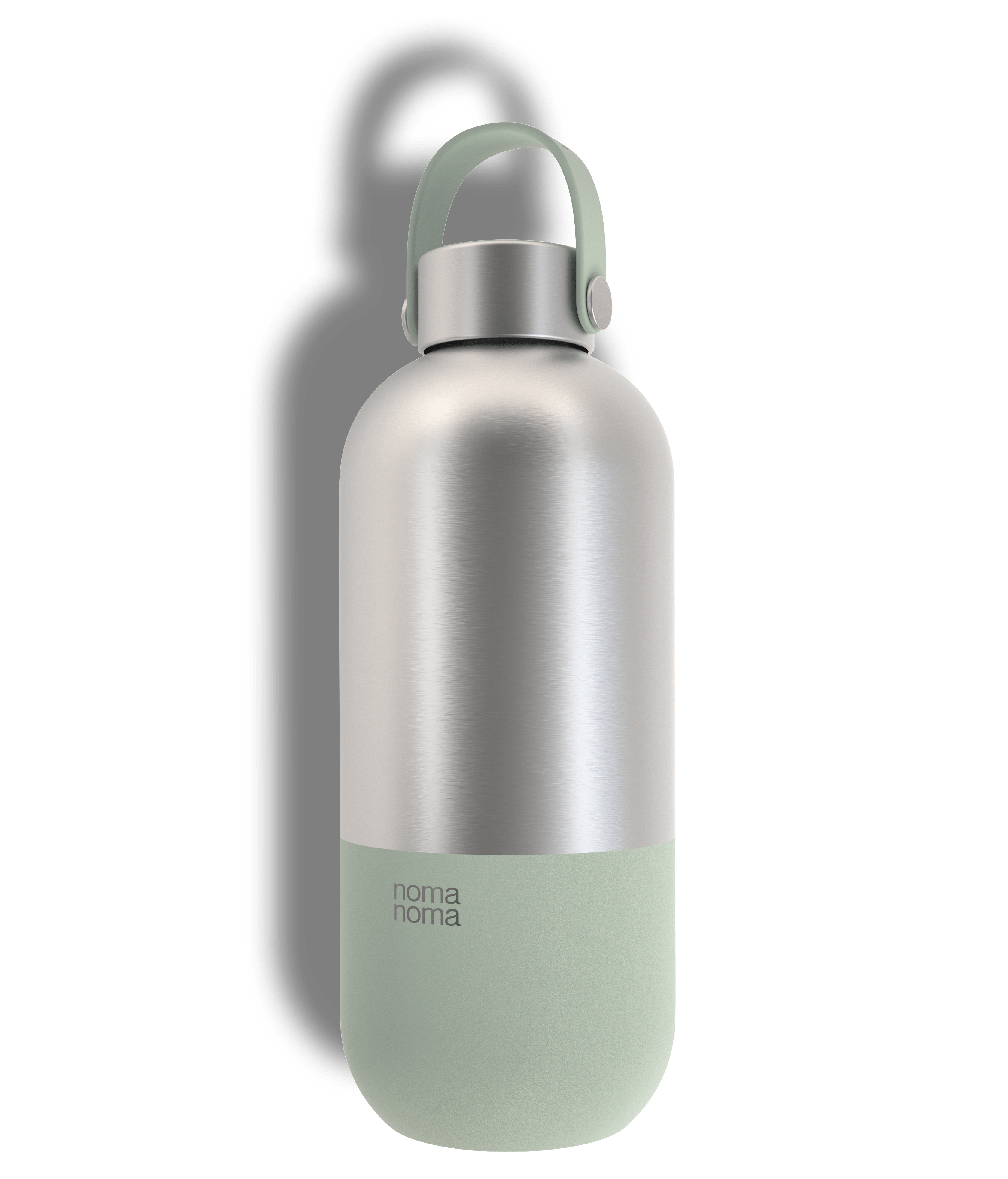 Edelstahl Trinkflasche 1000 ml Matcha Green