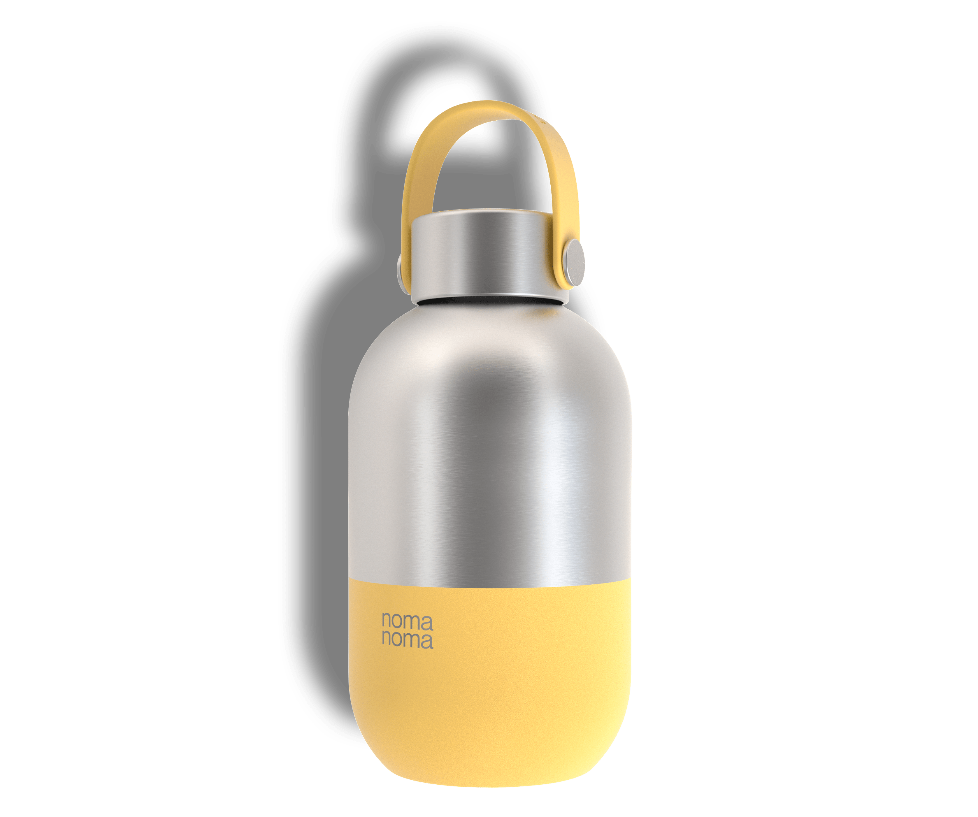 Die noma noma 0,5 l Wasserflasche in gelb