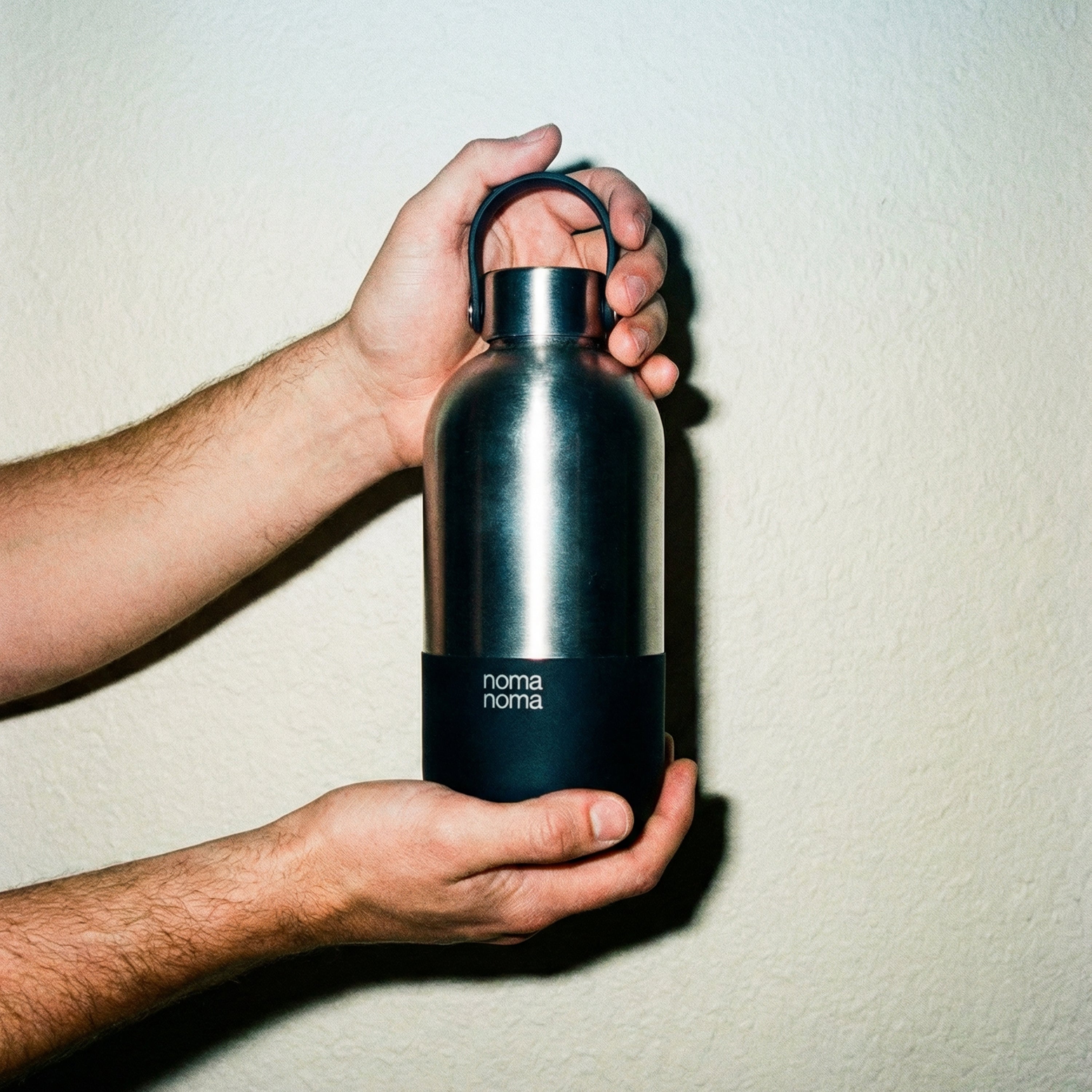 Edelstahl Trinkflasche 750 ml Coffee Black