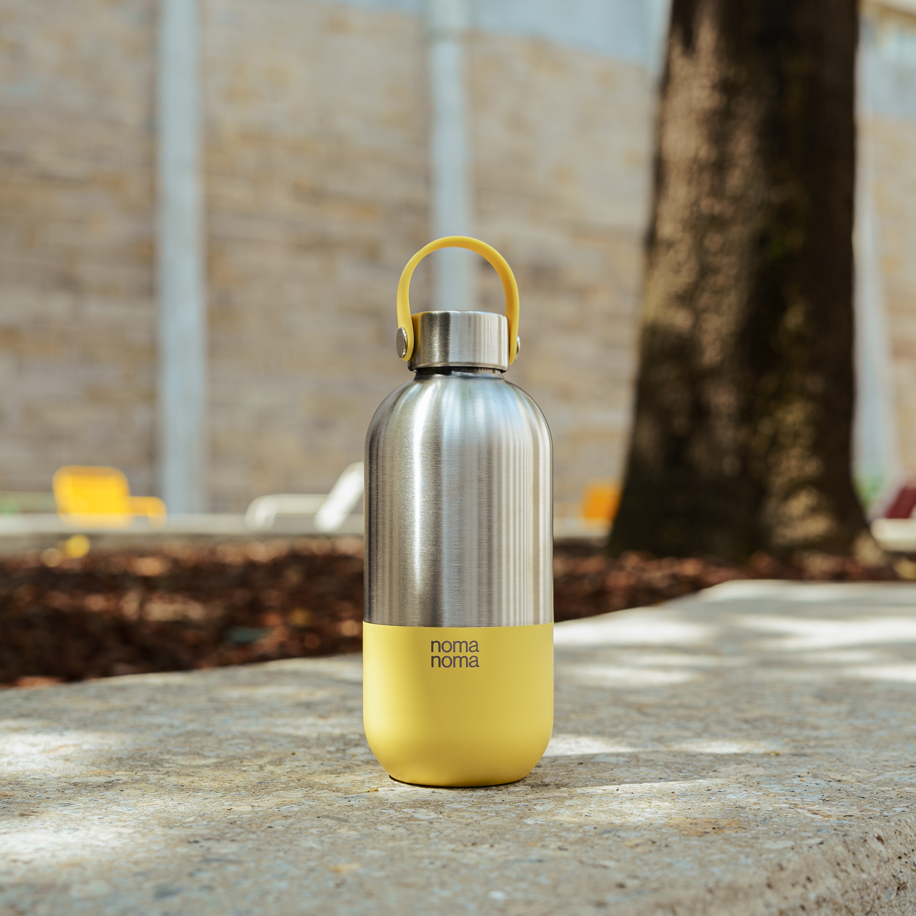 Edelstahl Trinkflasche 750 ml Lemonade Yellow