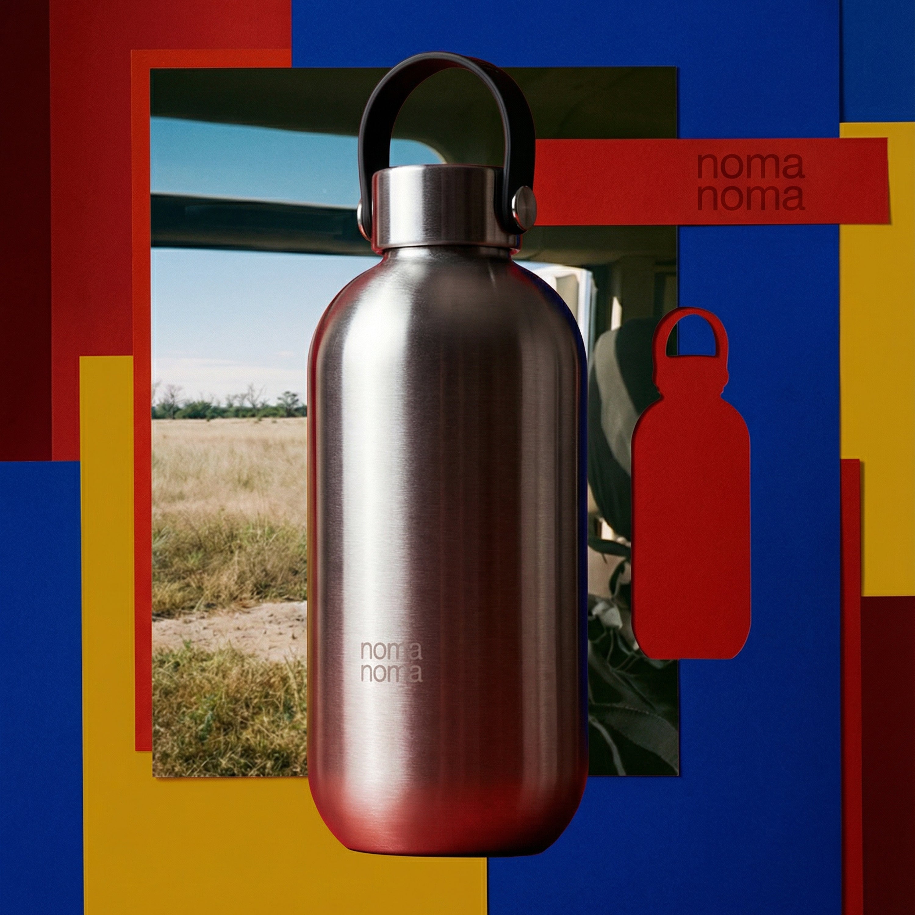 Insulated Bottle 750 ml Ice Silver