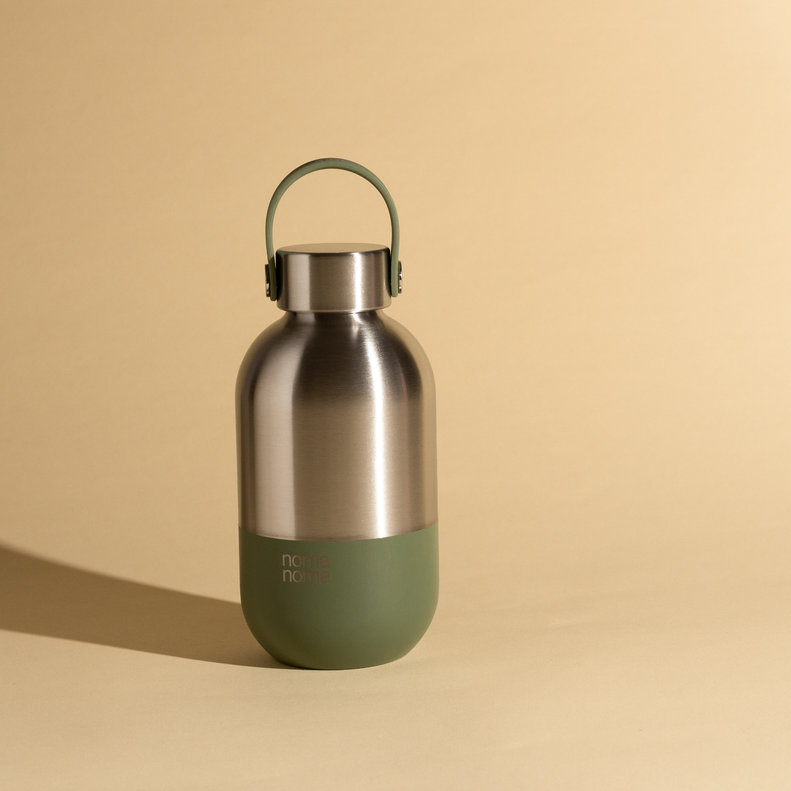 Edelstahl Trinkflasche 500 ml Smoothie Green